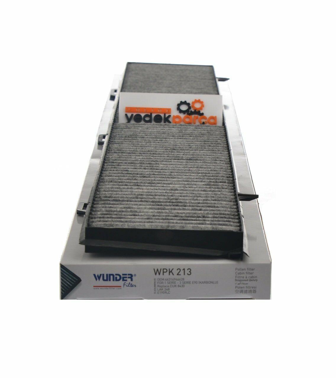 Wunder Active Carbon Cabin Filter for BMW 3 Series E90 — Air & Cabin Filters