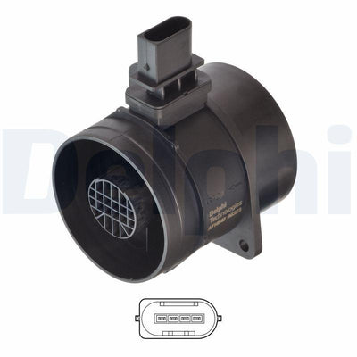 Delphi AF10543-12B1 Air Flow Metre Viano W639, Vito W639, Sprinter 09, Crafter 06-13, Chrysler 300C 3.0 Crd 05-12