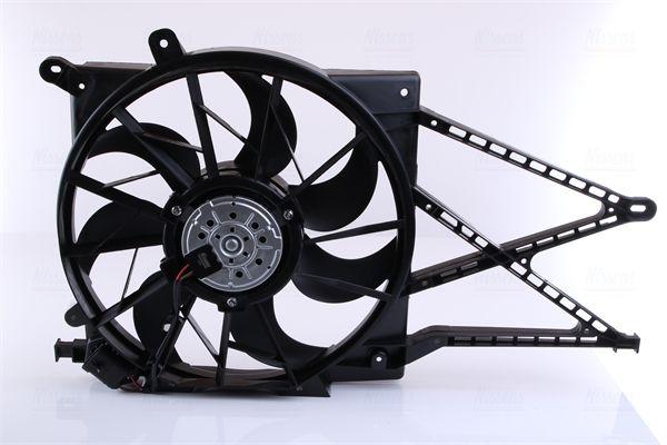 Nissens 85185 Fan Motor with Shroud Opel Astra G 1.4-1.6 /Zafira A 01- — Motors, Pumps & Antennas