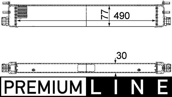 Mahle CLC68000P Oil Cooler 220 / 221 / 230 Mercedes W220 W221
