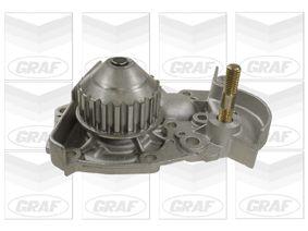 Graf PA412 Water Pump Renault R19 88-01 / Clio I 90-98 / Express 85-98 1.4 (E7j) — Water Pump & Thermostat