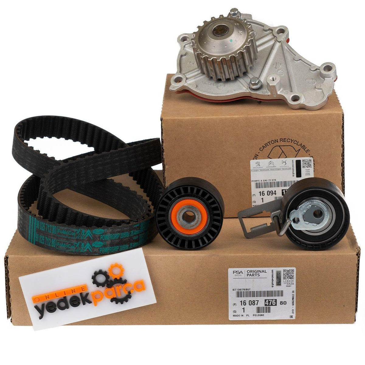 Citroen C3 1.4 HDi Euro5 Timing and Water Pump Set - Original Factory Assembly — Citroën, Water Pump & Thermostat