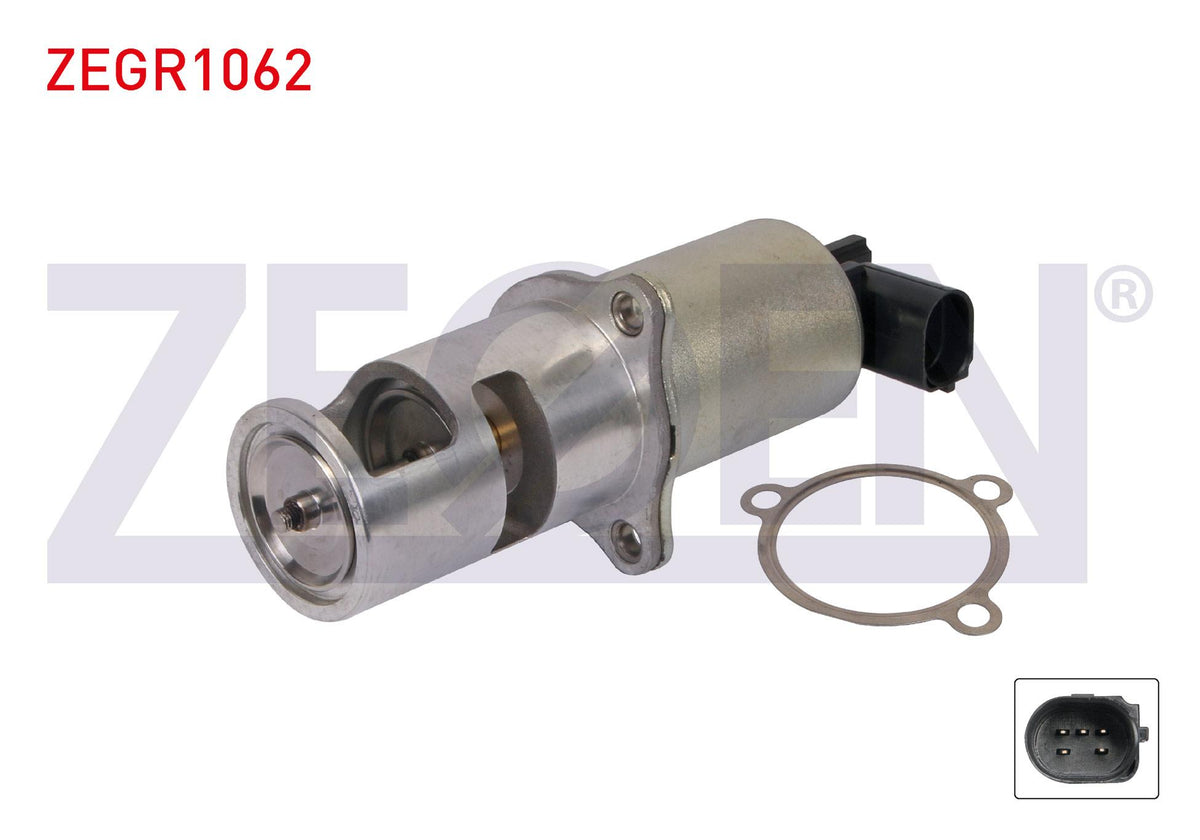 Zegen ZEGR1062 EGR Valve 5 Pin Dacia Solenza (B41_) 1.9 D (F8q 636) 2003-/ Mitsubishi Carisma 1.9 DI-D (F9 — Emission Control