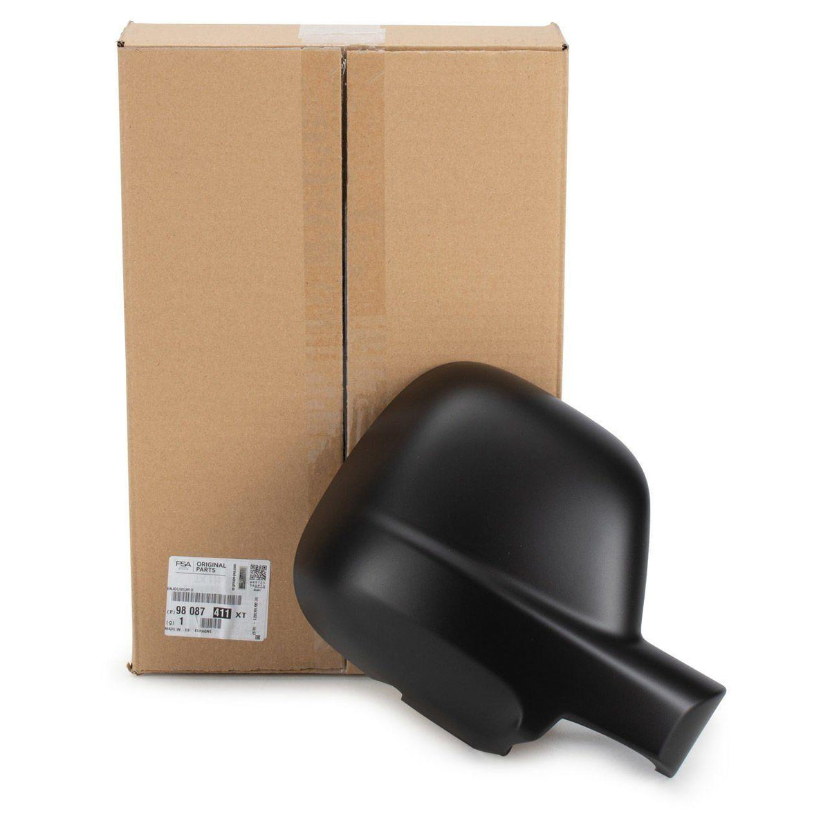 Peugeot Partner 4 Right Side Mirror Cover - Black Original — Mirrors