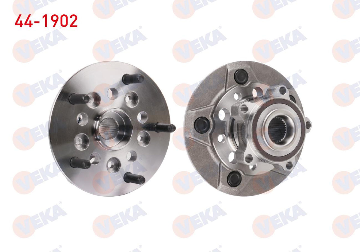 Veka 44-1902 Wheel Hub Left-Right Front with Bearing ABS li 5 Bjn Ford Tourneo Custom (V362) 2.2 TDCi Front Wheel Drive 2012