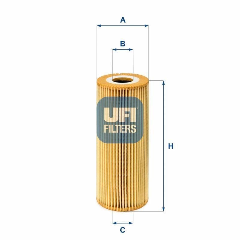 UFI Oil Filter - Compatible with Golf IV, Bora, Crafter — Oil Filters