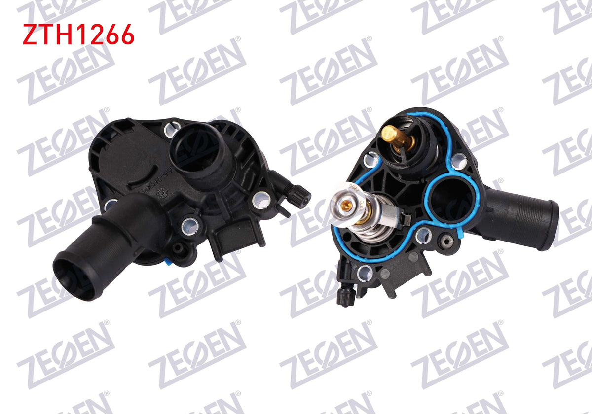 Zegen ZTH1266 Thermostat Complete Plastic 83 °C Peugeot 2008 I 1.2 VTI 2013-/ 208 1.2 VTI 2012-/ 30 — Water Pump & Thermostat