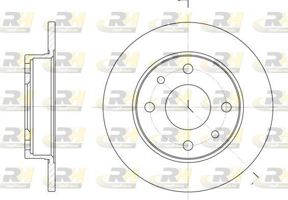 ROADHOUSE 6110.00 Brake Disc — Brake Rotors & Drums