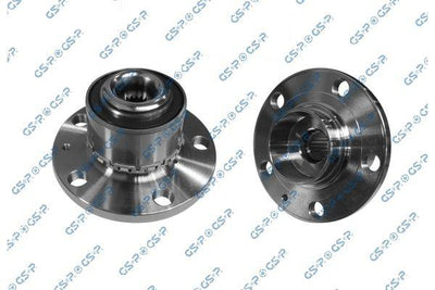 GSP 9320002 Front Wheel Hub 5 Lug ABS VW Caddy III Golf V-VII Jetta Seat Leon Audi A3 Skoda 04> — Hub Assemblies