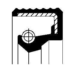 Corteco 01036702B Gear Arm Seal Opel Ast.F-G-H Vec.A-B