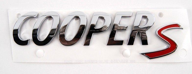İthal 581201124 Mini Cooper COOPER S Tip Yazı