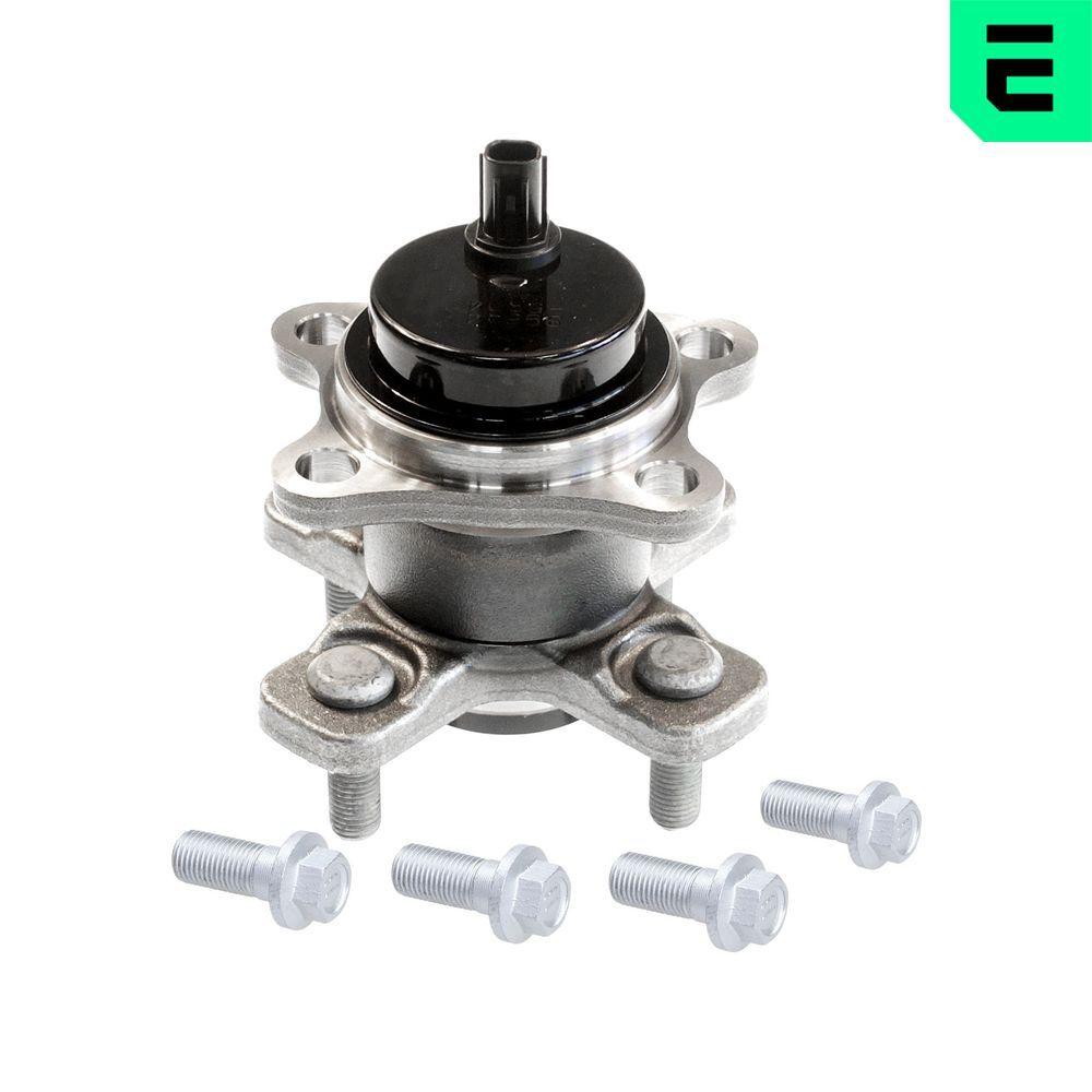 Optimal 982011 with Wheel Hub Ball Bearing Rear Toyota Iq (J1) — Hub Assemblies