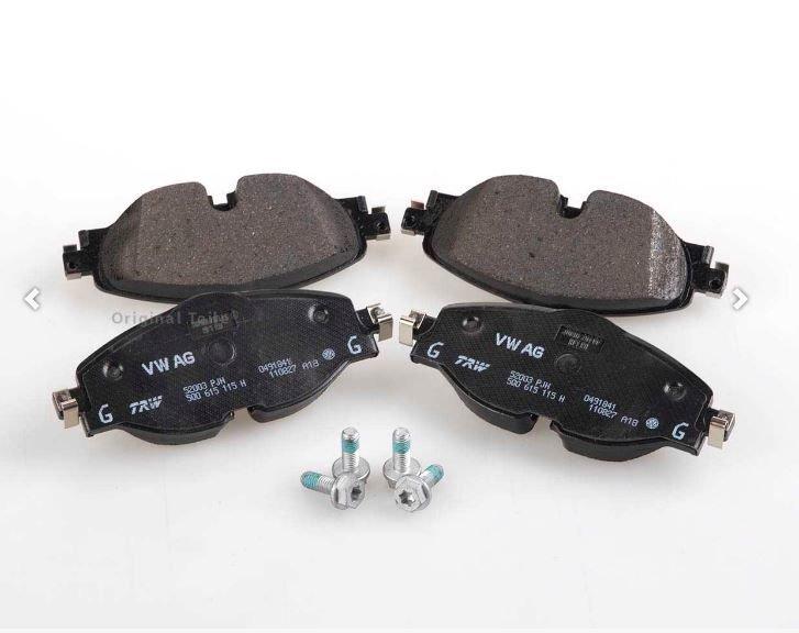 VAG 2K5698151E Volkswagen Caddy 2015 Model onwards Front Brake Pad Set Genuine — Brake Pads