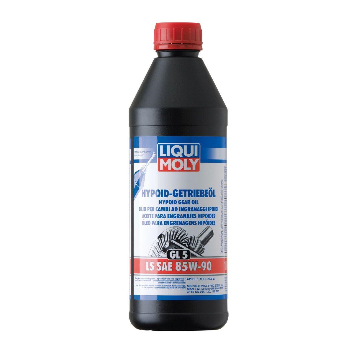 Liqui Moly 1410 Hypoid (GL5) 85W-90 Gear Transmission Oil 1 Litre (1410) — Fluids & Chemicals