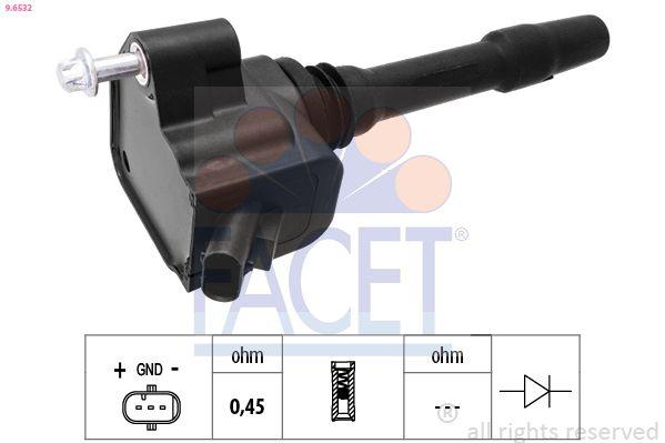 Facet 9.6532 Ignition Coil BMW B38 B46 B48 B58 F20 F30 G20 G30 Mini F54 F55 F56 F60 — Coils & Plugs