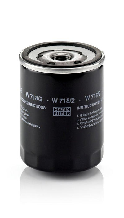 Mann W718-2 Fuel Filter (Fiat Palio-Ducato-Tempra-Uno1.7-1.9D / Opel Astra-Corsa-Vectra / Traffic / Boxer / J — Fuel Delivery