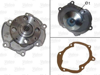 Valeo 506866 Water Pump Opel Vectra.C 2.8 V6 Z28net /Insignia /Captiva 3.2 — Water Pump & Thermostat