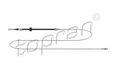 TOPRAN Handbrake Cable VW 1990mm — Brake Cables & Hardware