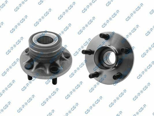 GSP 9237016 Rear Wheel Bearing (Bearing Type) - ABS Compatible for Ford Connect 1.8 TDCI — Wheel Bearings