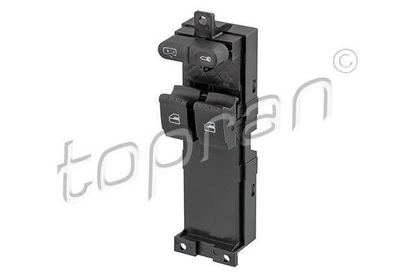Topran 116029 Left Front Glass Switch-Dual (Skoda Fabia 00-08 Octavia 01-11) — Switches & Relays