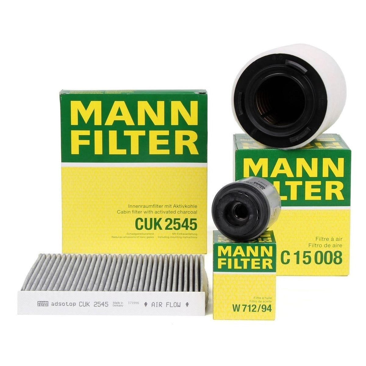 Mann Seat Ibiza 1.4 TSI Cupra Maintenance Filter Set — Maintenance & Service Kits