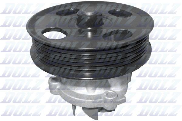 DOLZ N208 Water Pump Corsa C/D Astra H/J Meriva A/B Tigra B Corsa E 1.3 Mjet Z13DT — Water Pump & Thermostat