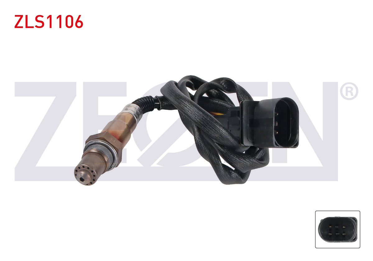 Zegen ZLS1106 Lambda (Oxygen) Sensor 850 mm Mercedes C Series (W203) C 180-C 200-C 230 (M 271.940-946-948 — Oxygen & Air-Fuel