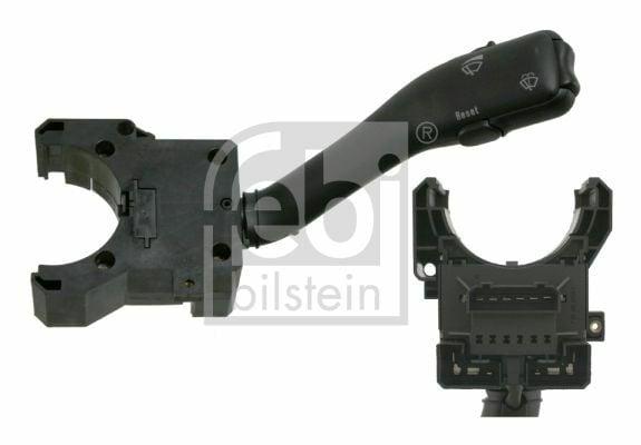 FEBI Wiper Control Switch 21592 - Black Plastic for Bora, Fabia and 3 more models — Switches & Relays