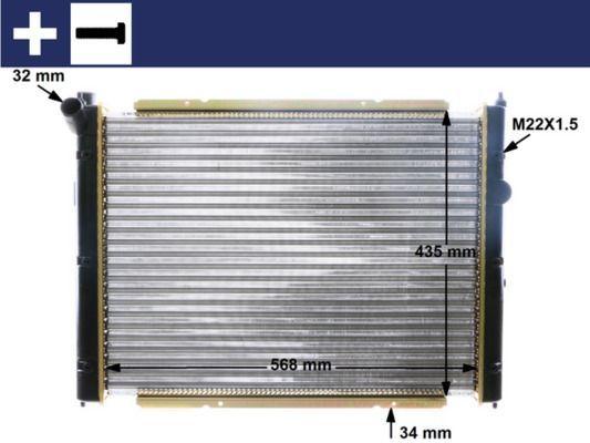 BEHR VW T3 Transporter Radiator 1982-1992 - Durable Cooling Solution — Radiators & Fans