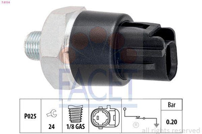 Facet 70114 Oil Pressure Switch Toyota Auris Avensis Corolla 13 16 — Switches & Relays
