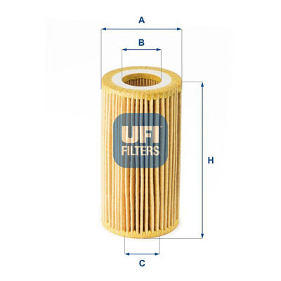 Ufi 25.180.00 Oil Filter A4 A5 A6 A7 Q7 3.0 TDI — Oil Filters