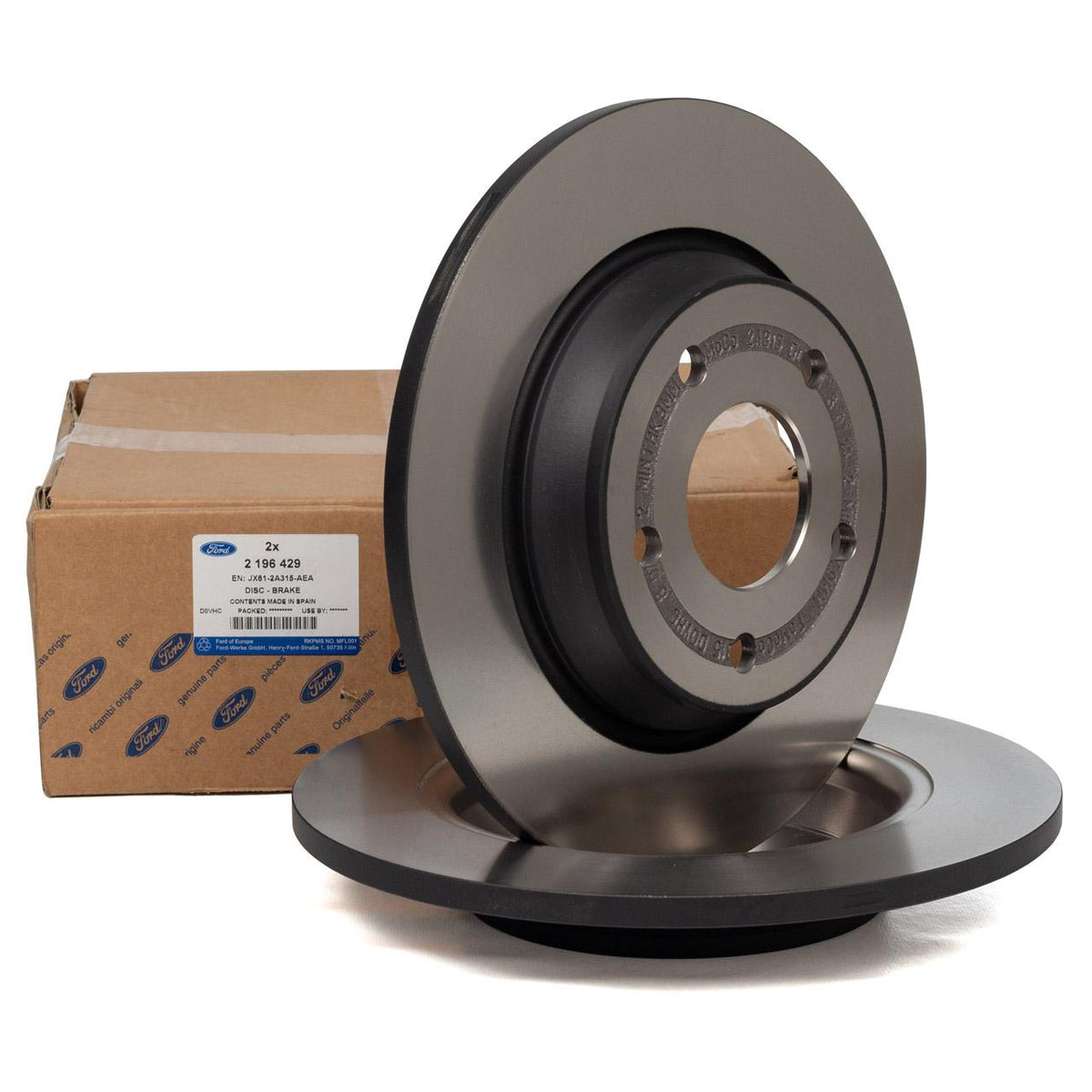 Ford Otosan JX612A315AEA Brake Disc Rear Focus IV 1.0 1.5 Ecoboost Ecoblue 18- — Brake Rotors & Drums