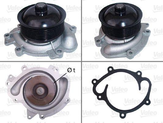Valeo 506980 Water Pump 05-C-Series (W203-W204) E-Series (W211-W212) Vito (W639) Sprinter — Water Pump & Thermostat
