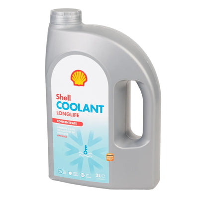Shell Longlife Konsantre Red Antifreeze 3 Litre OAT Organik — Fluids & Chemicals
