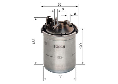 Bosch 0450906426 Diesel Filter (VW Polo / Seat Cordoba-Ibiza / Skoda Fabia 1.9 TDI) — Fuel Delivery
