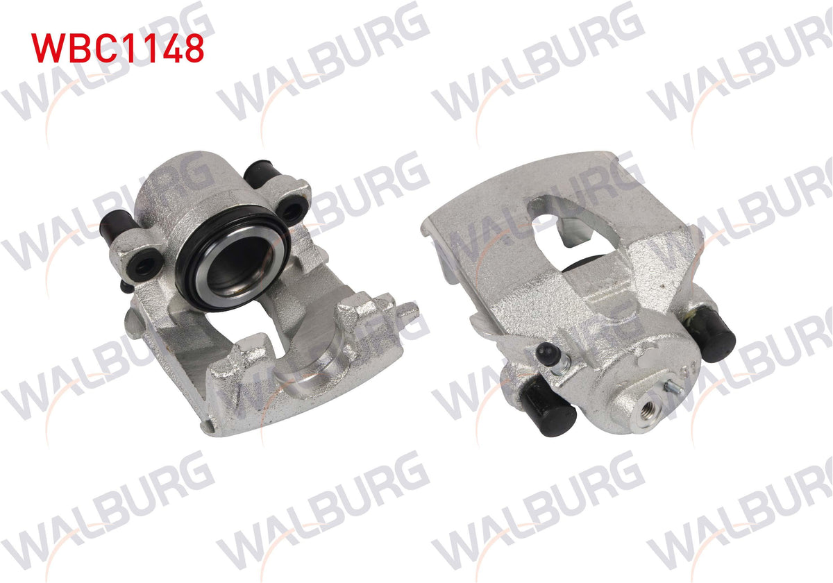 WALBURG WBC1148 Brake Caliper Left Front Piston 54mm Disc 288mm Caddy 04-15 / Golf 98-13 / Jetta 04-10-/ Polo 01-09-/ A1 10-18 / A3 96-2013 / Ibiza 02-15 / Leon 99-12 / Toledo 98-15 / Fabia 99-1