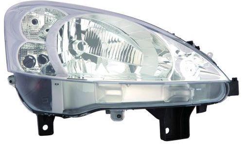 Depo 550-1149LMLD-EM Front Headlight Left with Motor Peugeot Partner Tepee 08-12 — Headlights