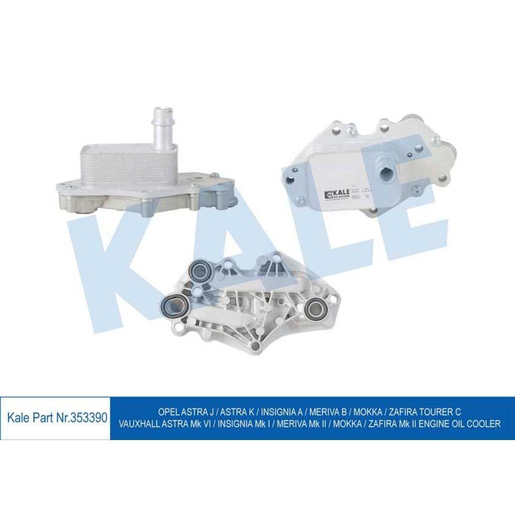 Kale 353390 Opel Astra J Astra K Insignia A Mokka Zafira Tourer C 1.6 CDTi B16DTR/DTH/DTL Oil Cooler — Oil System