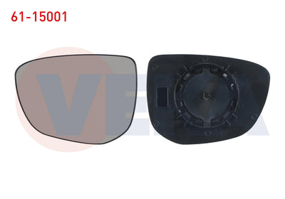 Veka 61-15001 Mirror Glass Left Mechanical Peugeot 301 2012-/ Citroen C-Elysee 2012-/ C4 Cactus 2014 — Mirrors