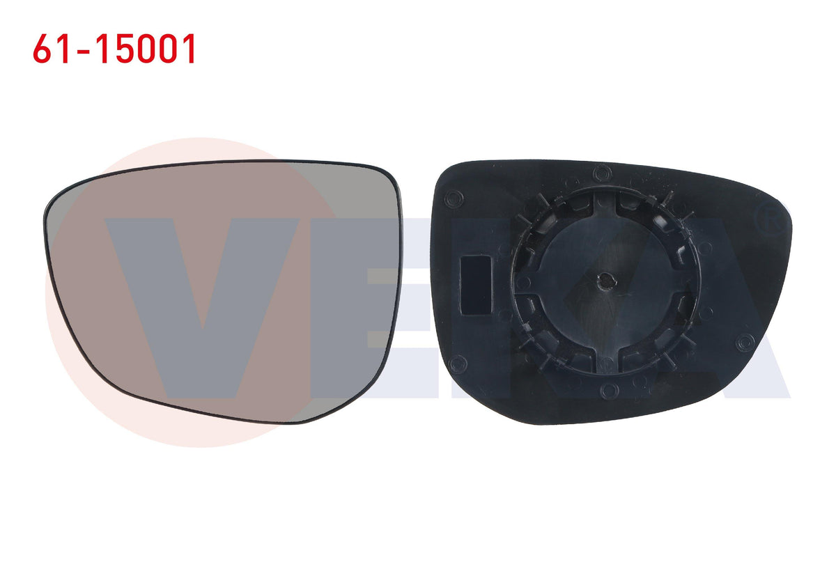 Veka 61-15001 Mirror Glass Left Mechanical Peugeot 301 2012-/ Citroen C-Elysee 2012-/ C4 Cactus 2014 — Mirrors
