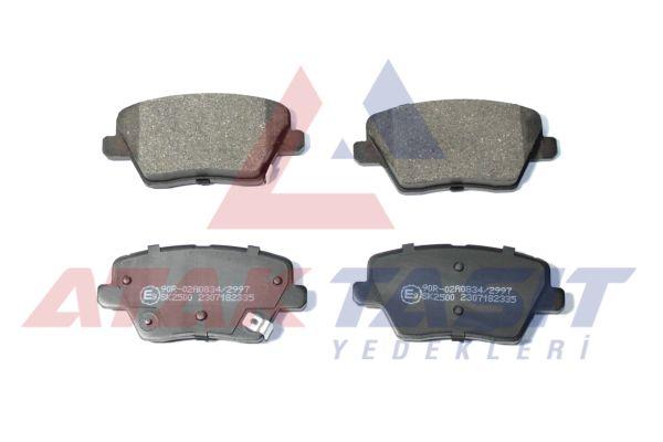AP 05P2335 Brake Pad Rear with Wear Indicator Hyundai i30 1.4 MPI-1.4 T-GDI-1.6 CRDi 2016-/ Kia Ceed 1.4-1.4 T-GDI-1.6-1.6 CRDi 2018-/ Xceed 1.6 CRDi 2019