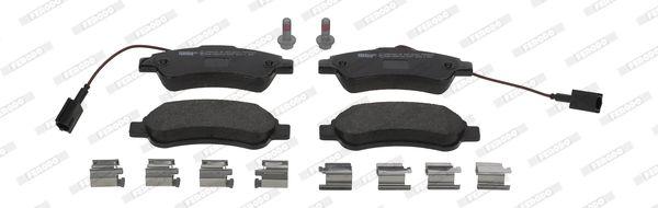 Ferodo FVR4910 Brake Pad Rear Fiat Ducato 2.3 JTD/MJT 06- Pair with Connector — Brake Pads