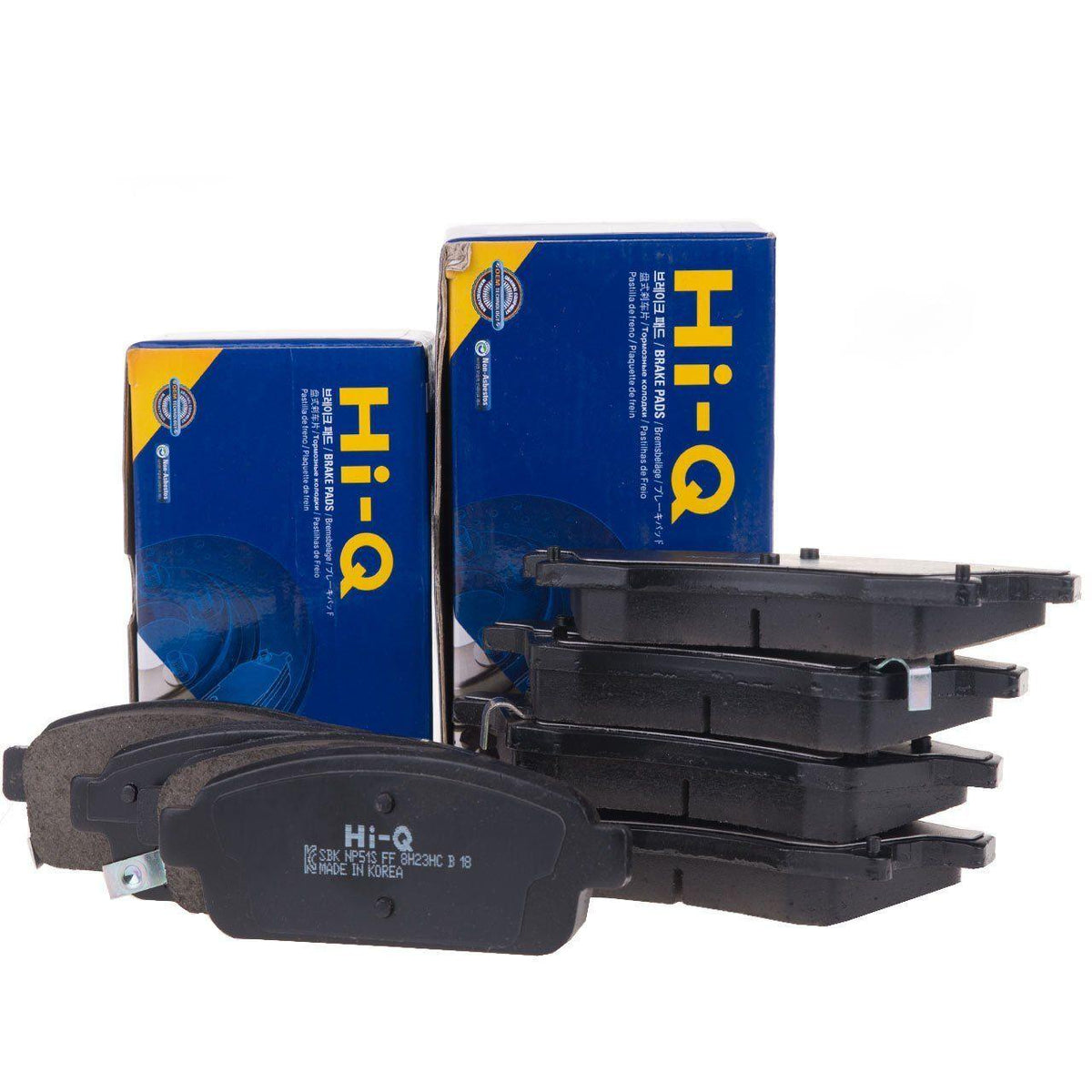 Hi-Q Chevrolet Trax Front and Rear Brake Pads Set - Original Quality for Trax