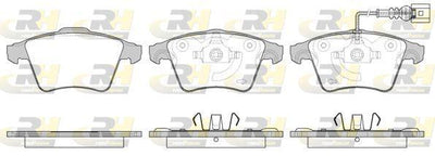 ROADHOUSE 21045.11 Brake Pad Front with Connector Vag Transporter T5-T6 04 > — Brake Pads
