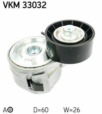 SKF VKM33032 Alternator Tensioner Pulley - Compatible with Partner, 306 and 2 more models — Pulleys & Tensioners