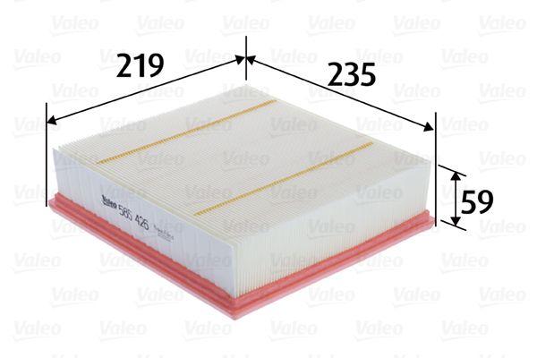 Valeo 585426 Air Filter (Mercedes Om607-651 W117-156-176-246) — Air & Cabin Filters