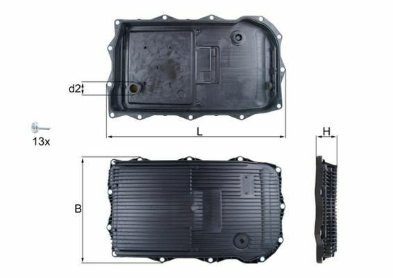 MAHLE HX184KIT — Oil System