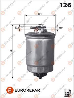 Eurorepar 1609692480 Psa /Erp Diesel Filter Corsavan Corsa D — Fuel Delivery