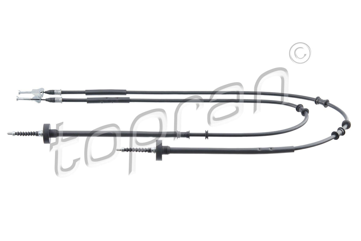 Topran 205508 El Brake Cable Astra G All Models (00 03) — Brake Cables & Hardware