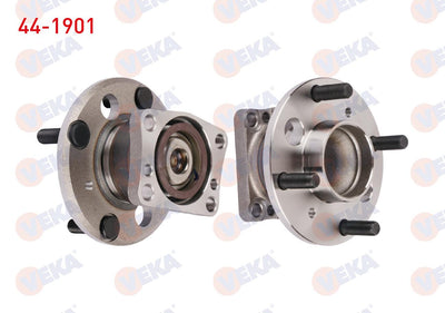 Veka 44-1901 Wheel Hub Left-Right Rear with Bearing Ford Fiesta VI 1.4 TDCi 4 Lug ABS with Sensor 2008-2012 — Hub Assemblies